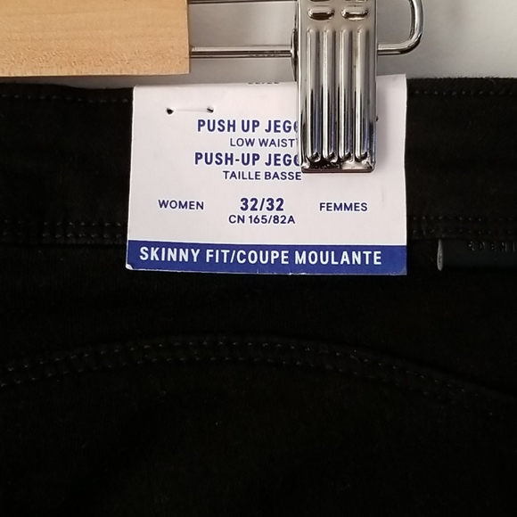 NWT H&M Black Low Waist Jegging - 32/32 - Picture 4 of 7